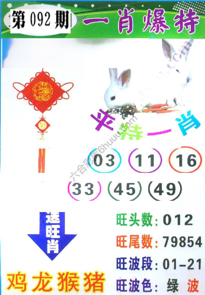 一肖爆特（新版）