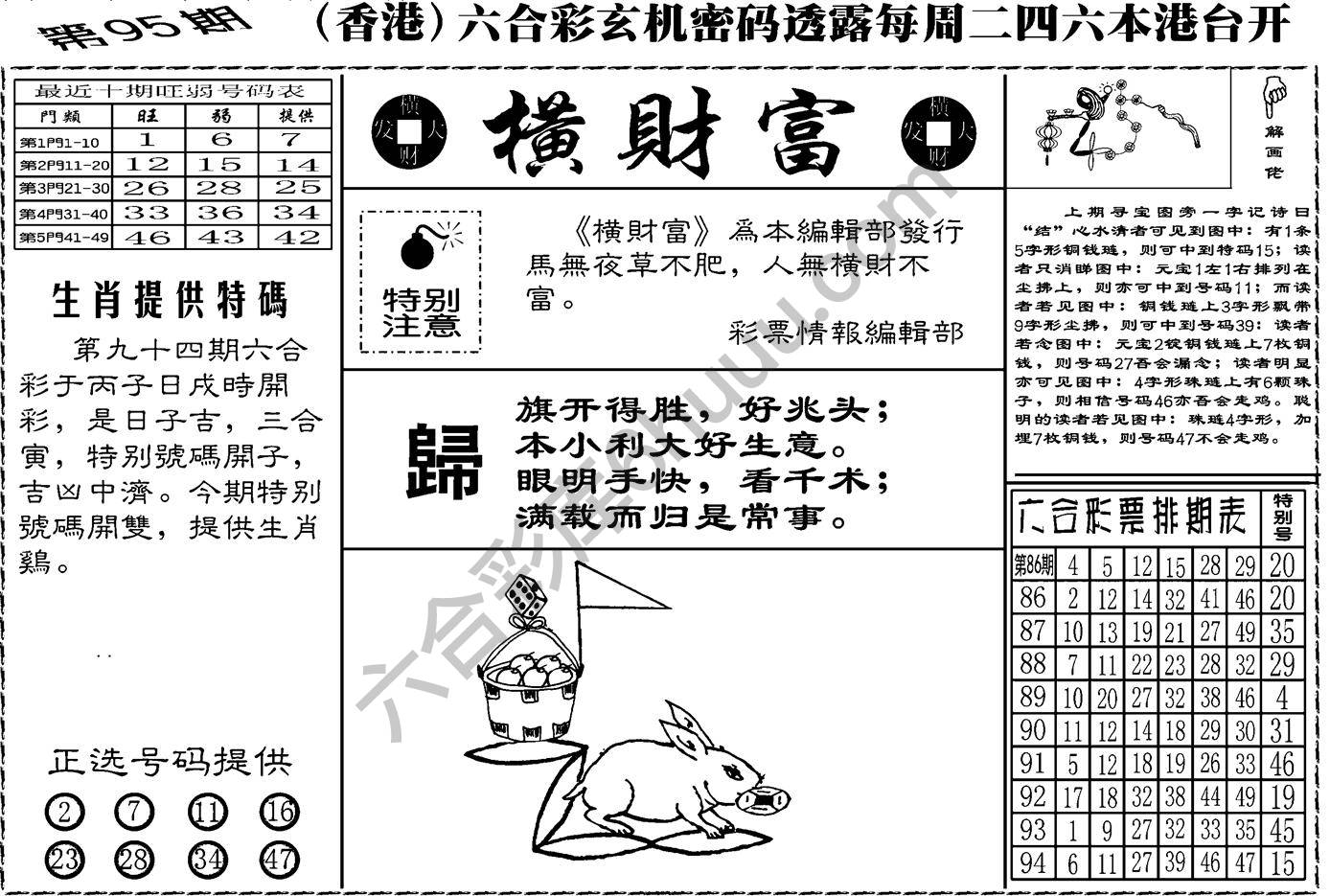 横财富