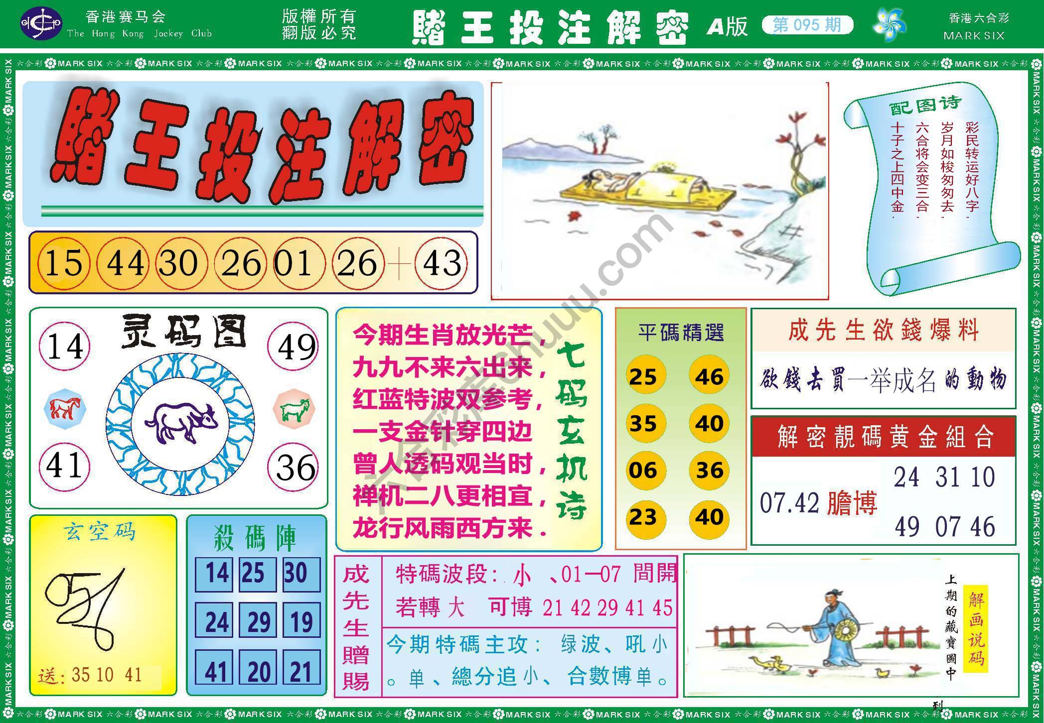 赌王投注解密