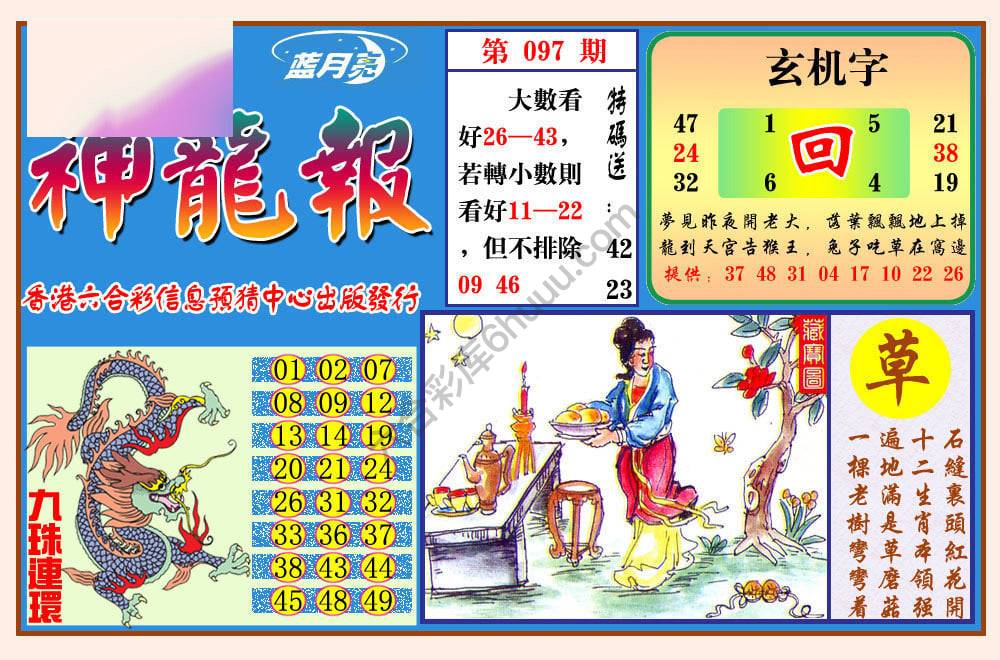 蓝月亮神龙报