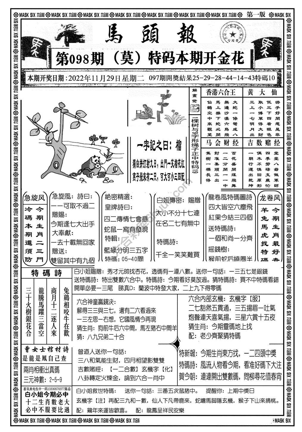 马头报