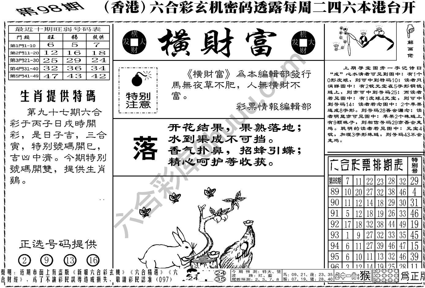 横财富