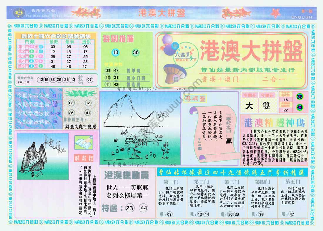 港澳大拼盘