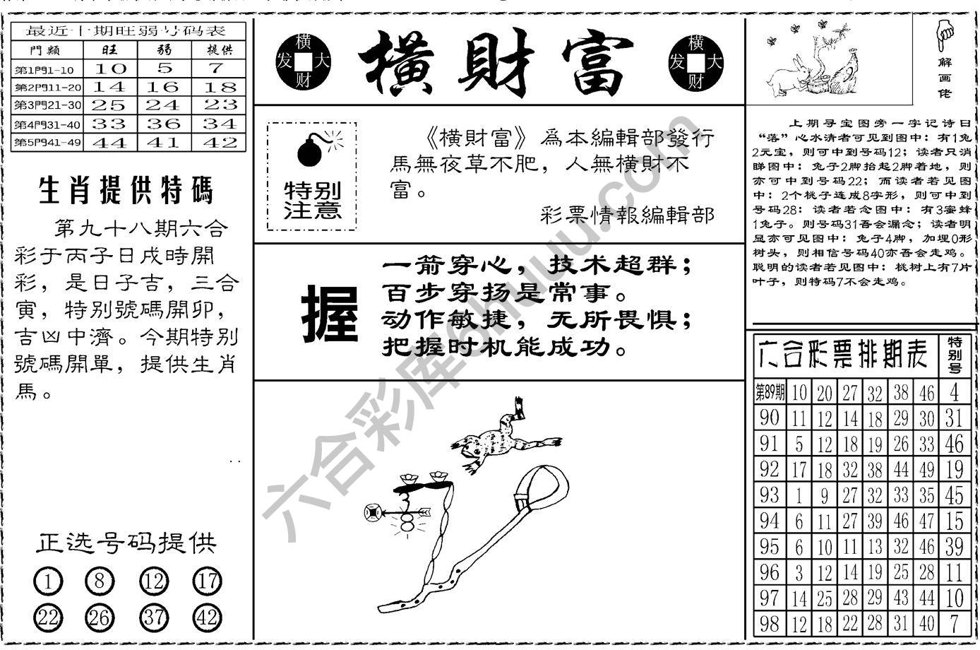 横财富