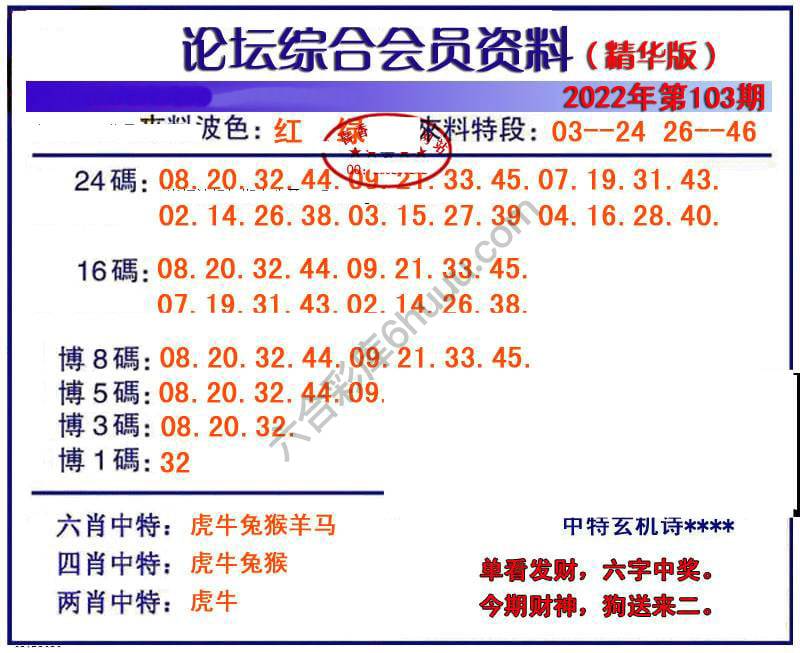 综合会员资料