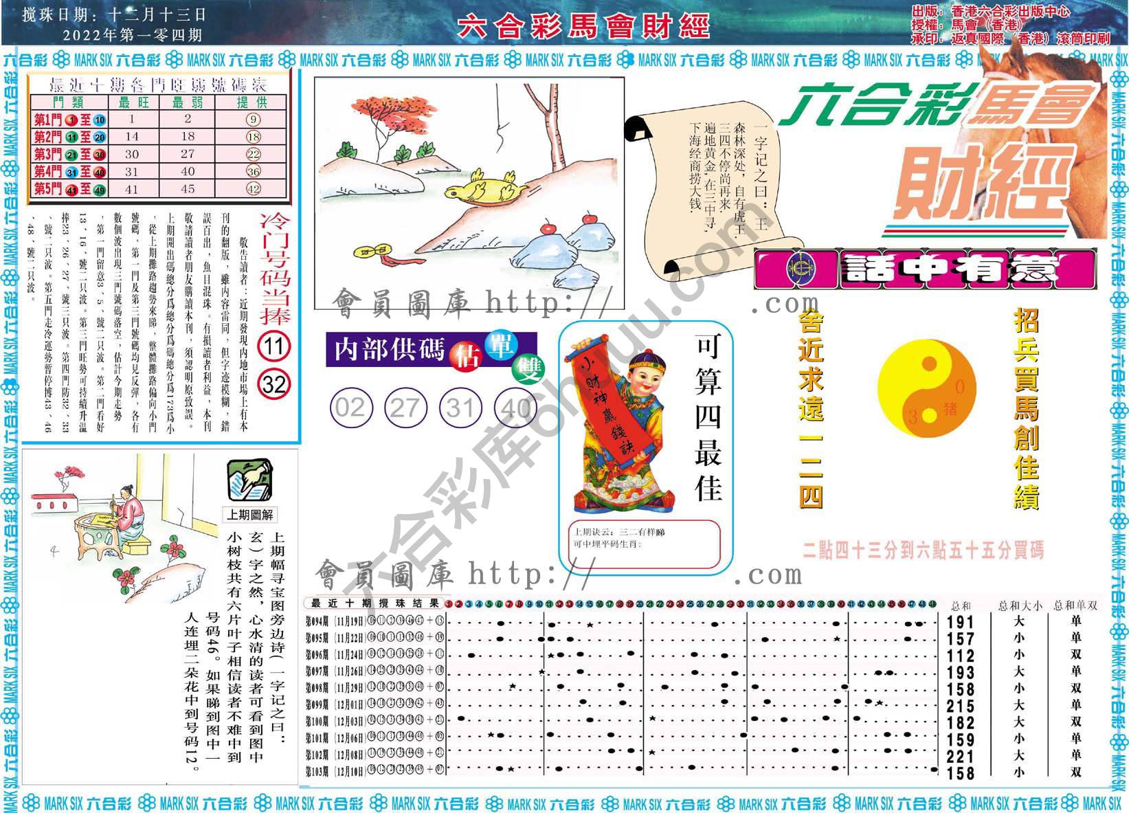 六合彩马会财经