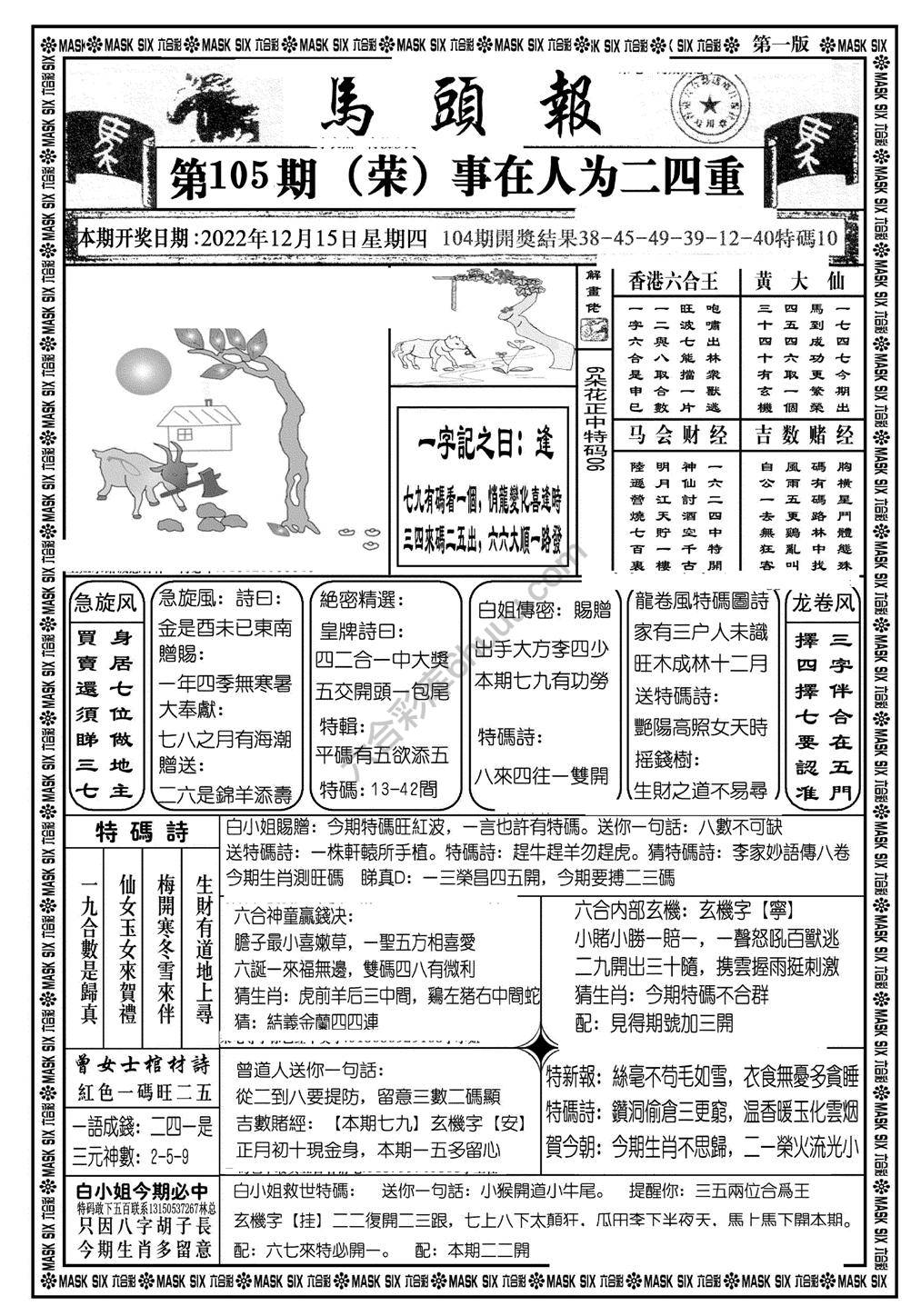 马头报