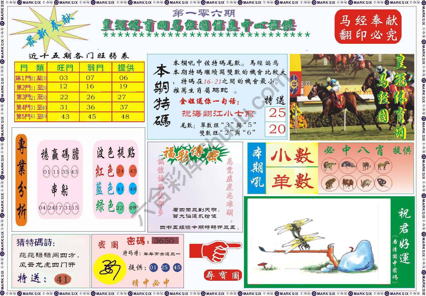 马经图记录