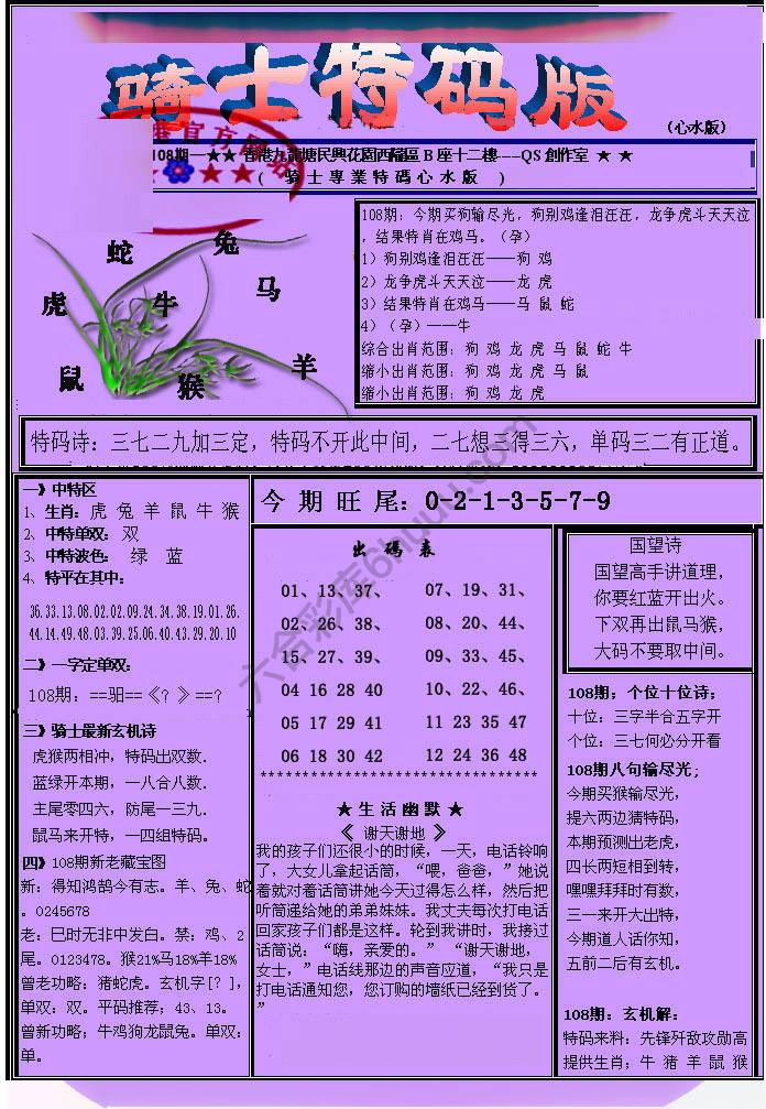 另类骑士特码版