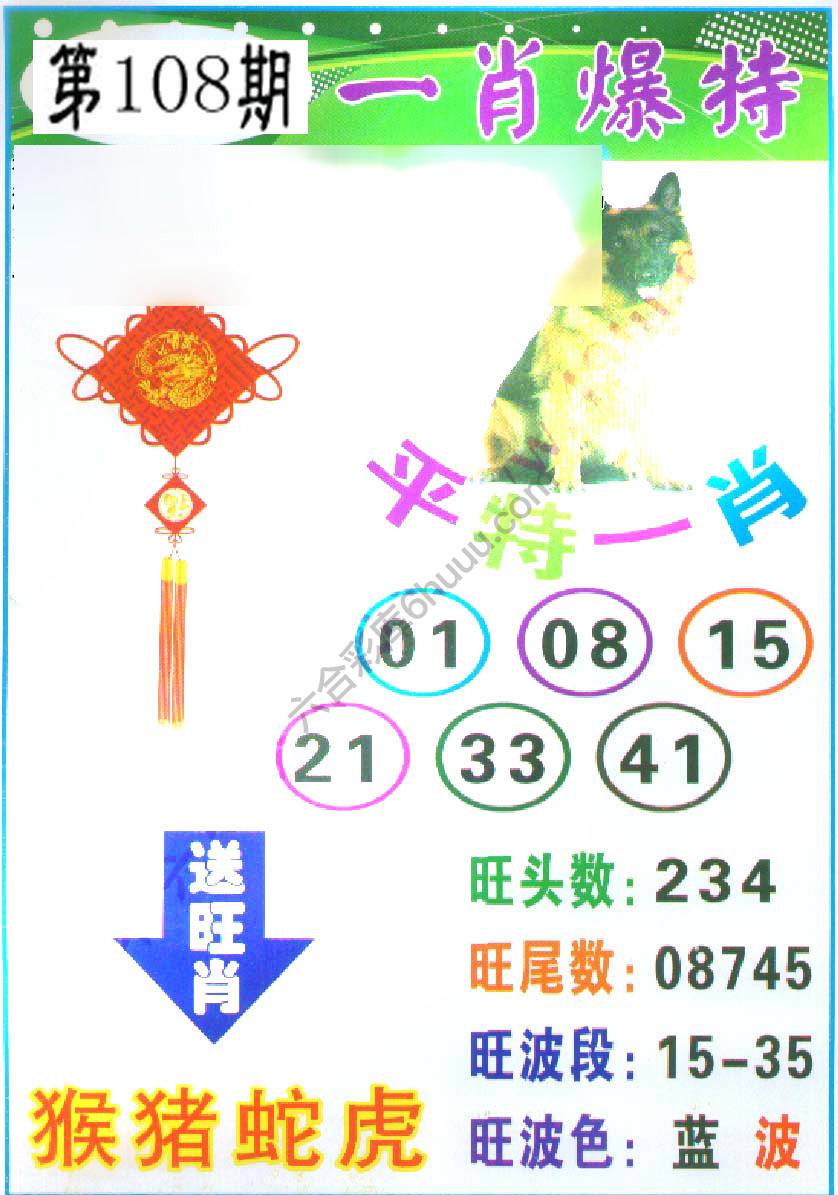 一肖爆特（新版）