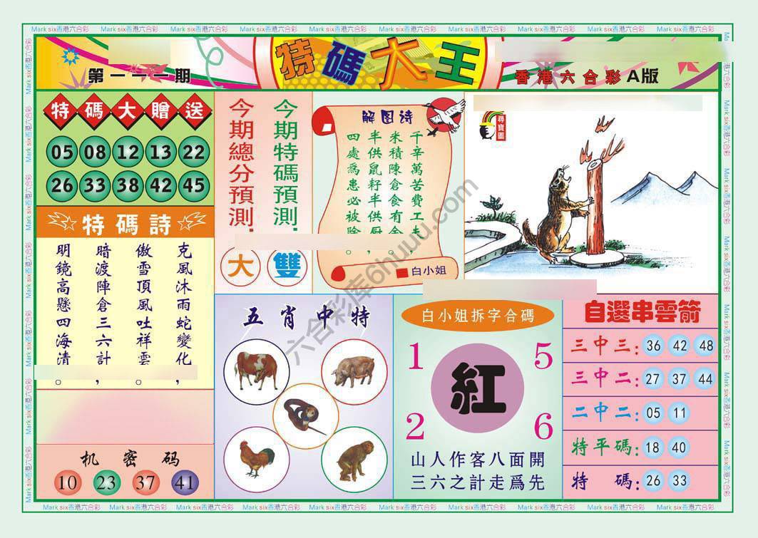 特码大王
