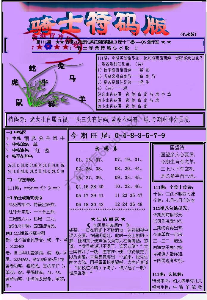 另类骑士特码版