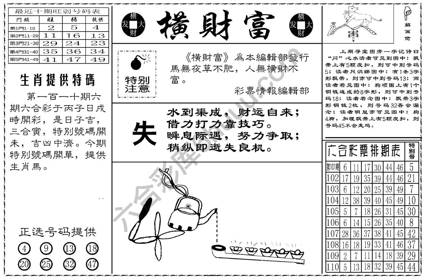 横财富