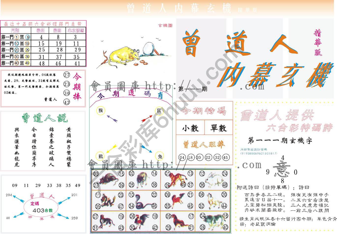 曾道人内幕玄机(精华版)