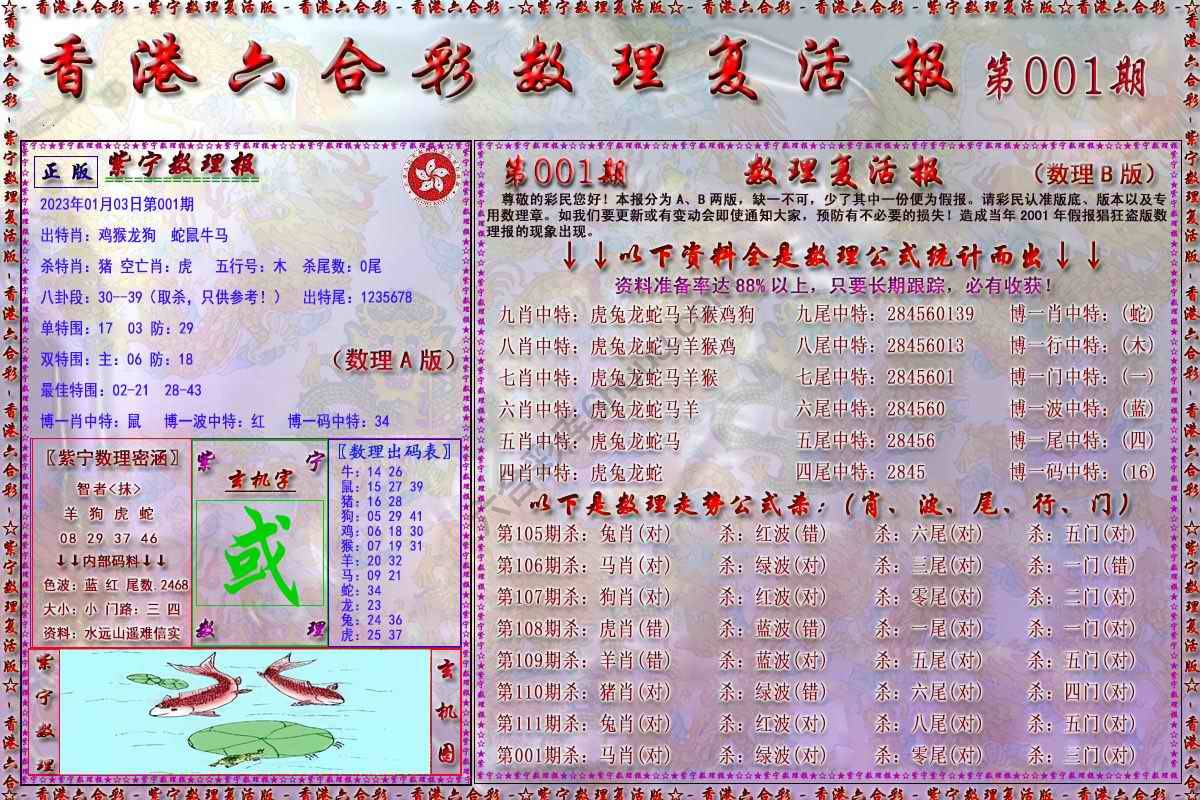 数理复活报