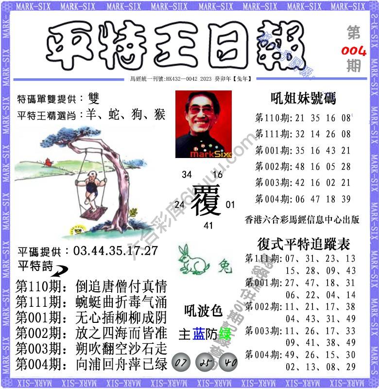 平特王日报