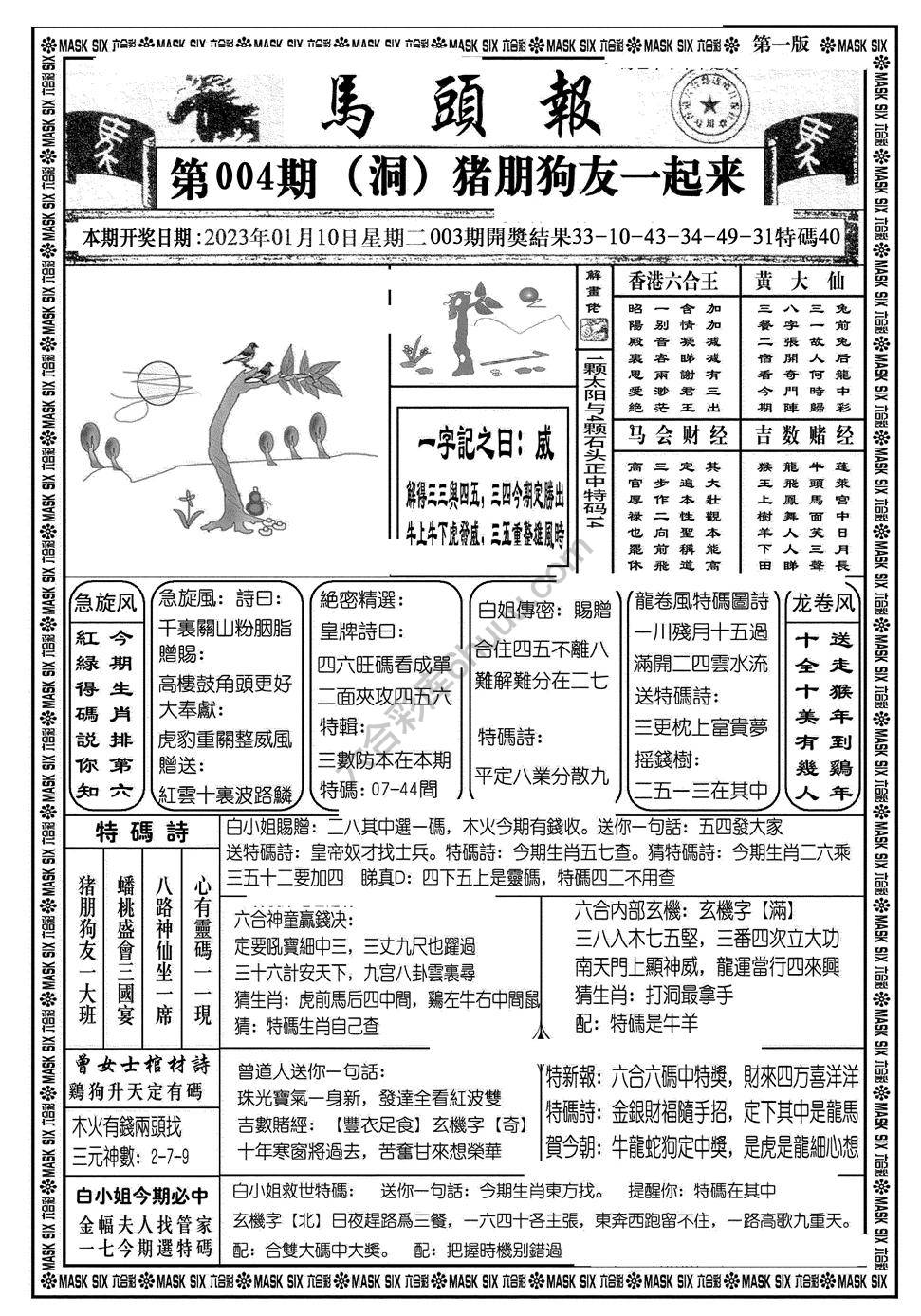 马头报