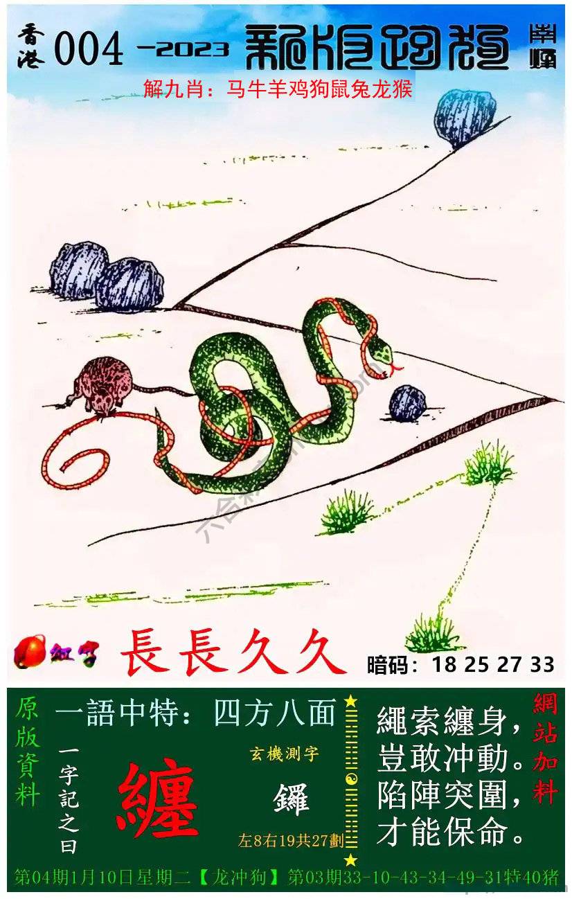 跑狗图（新版）