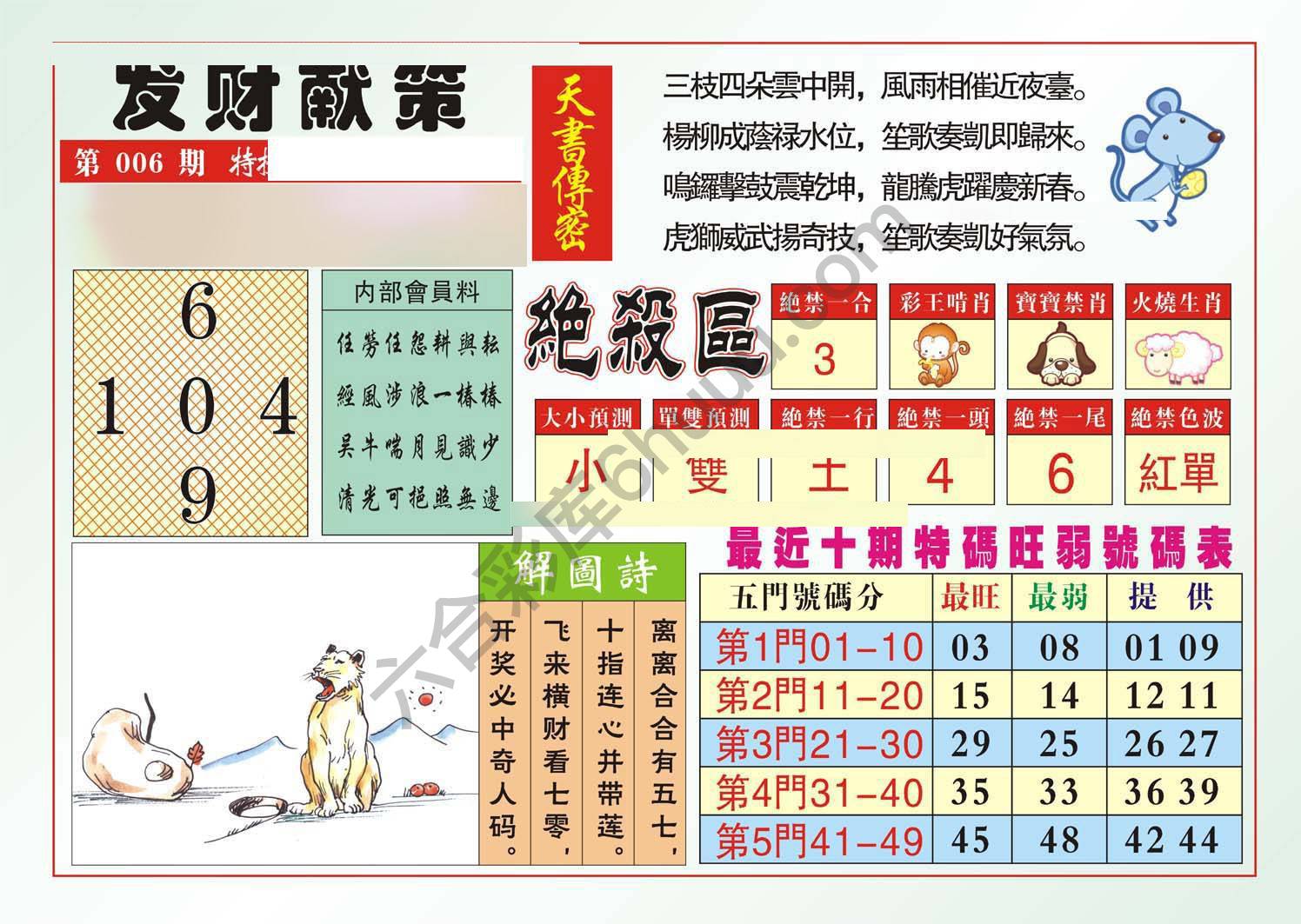 发财献策