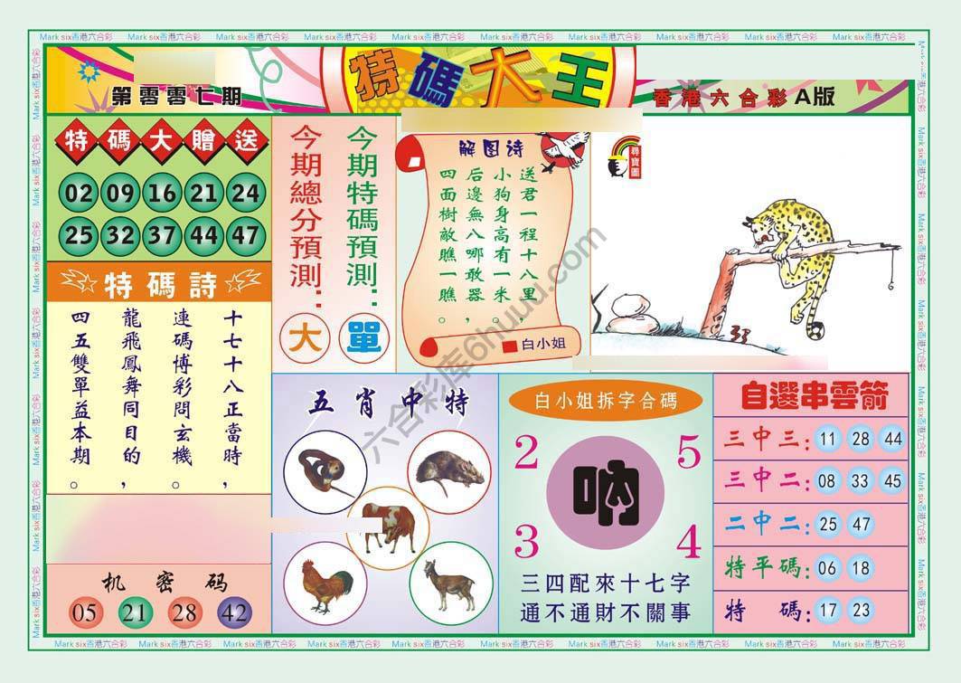 特码大王