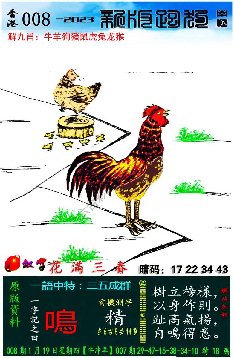 跑狗图（新版）