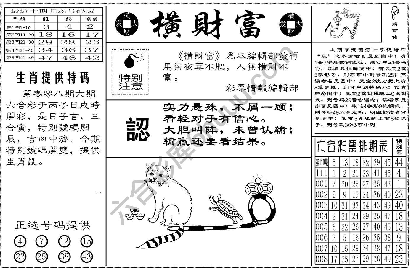 横财富
