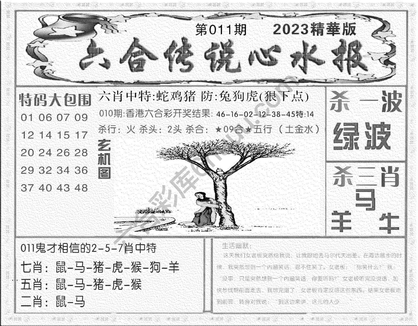 六合传说心水报