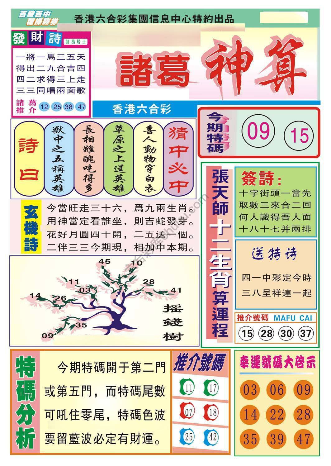 诸葛神算