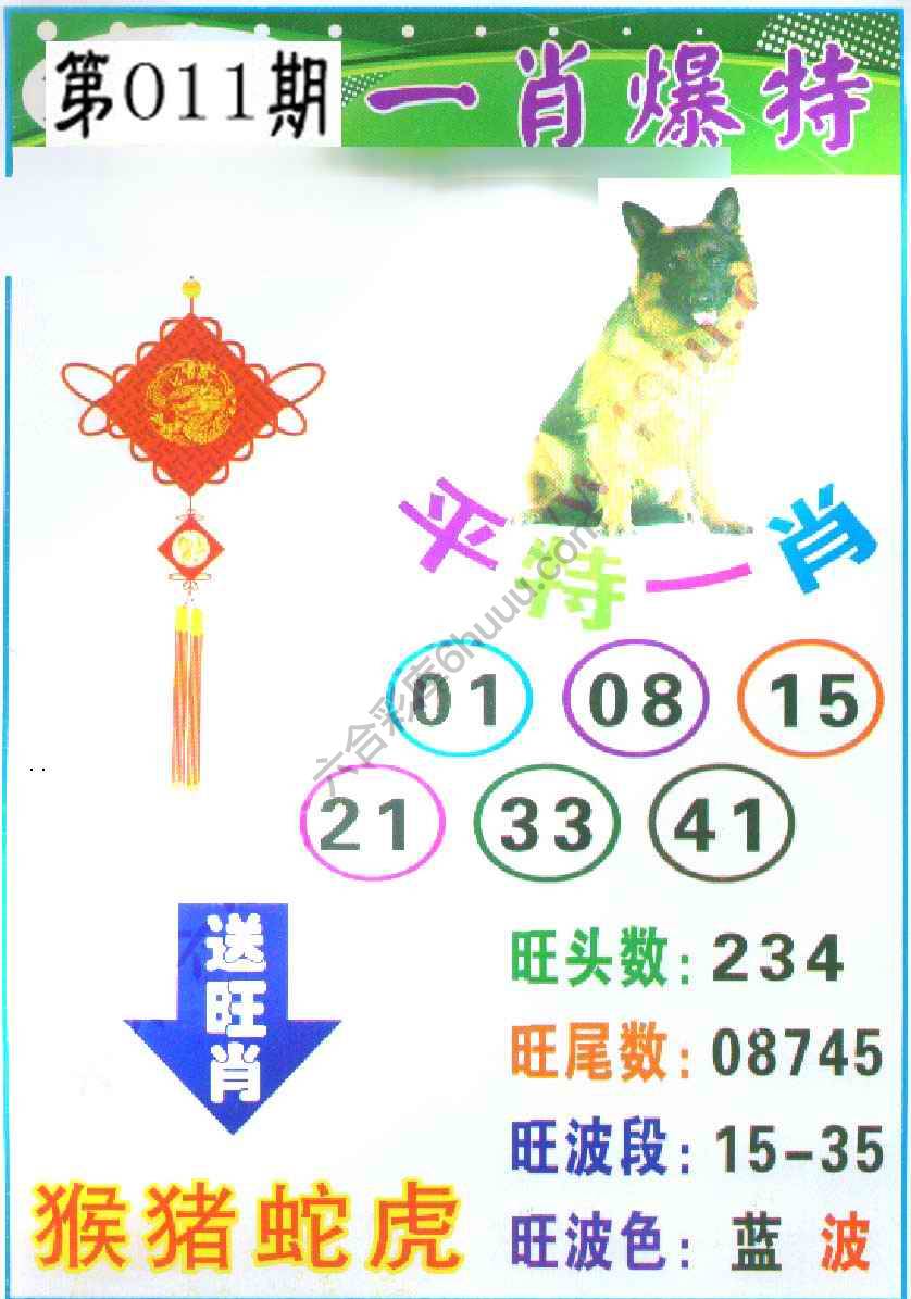 一肖爆特（新版）