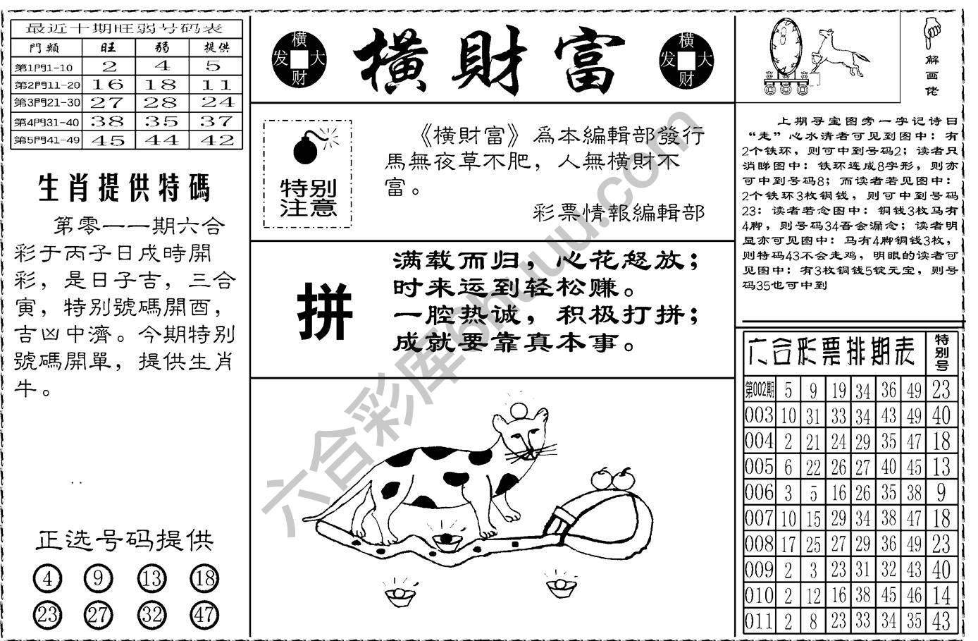 横财富