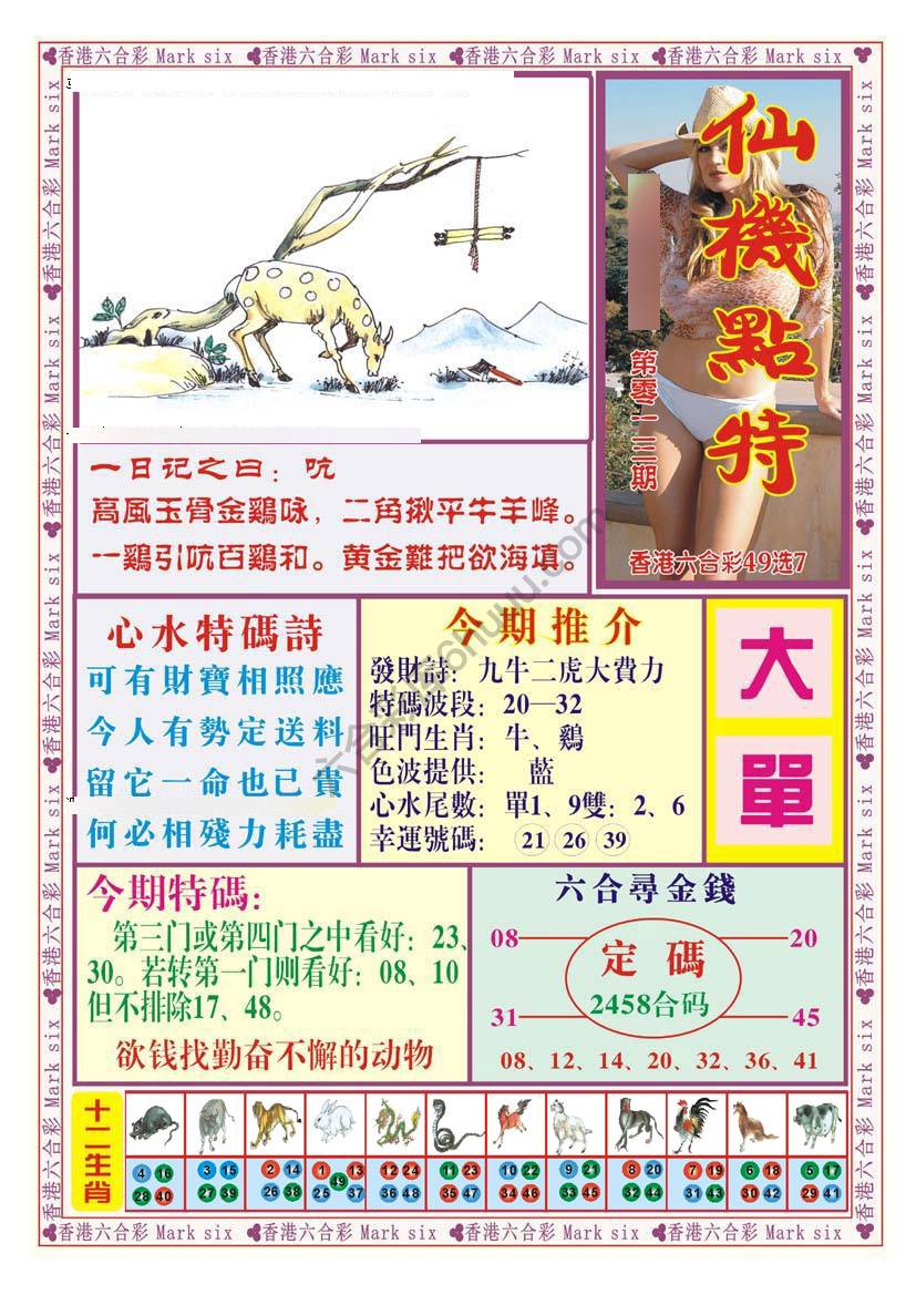 仙机点特