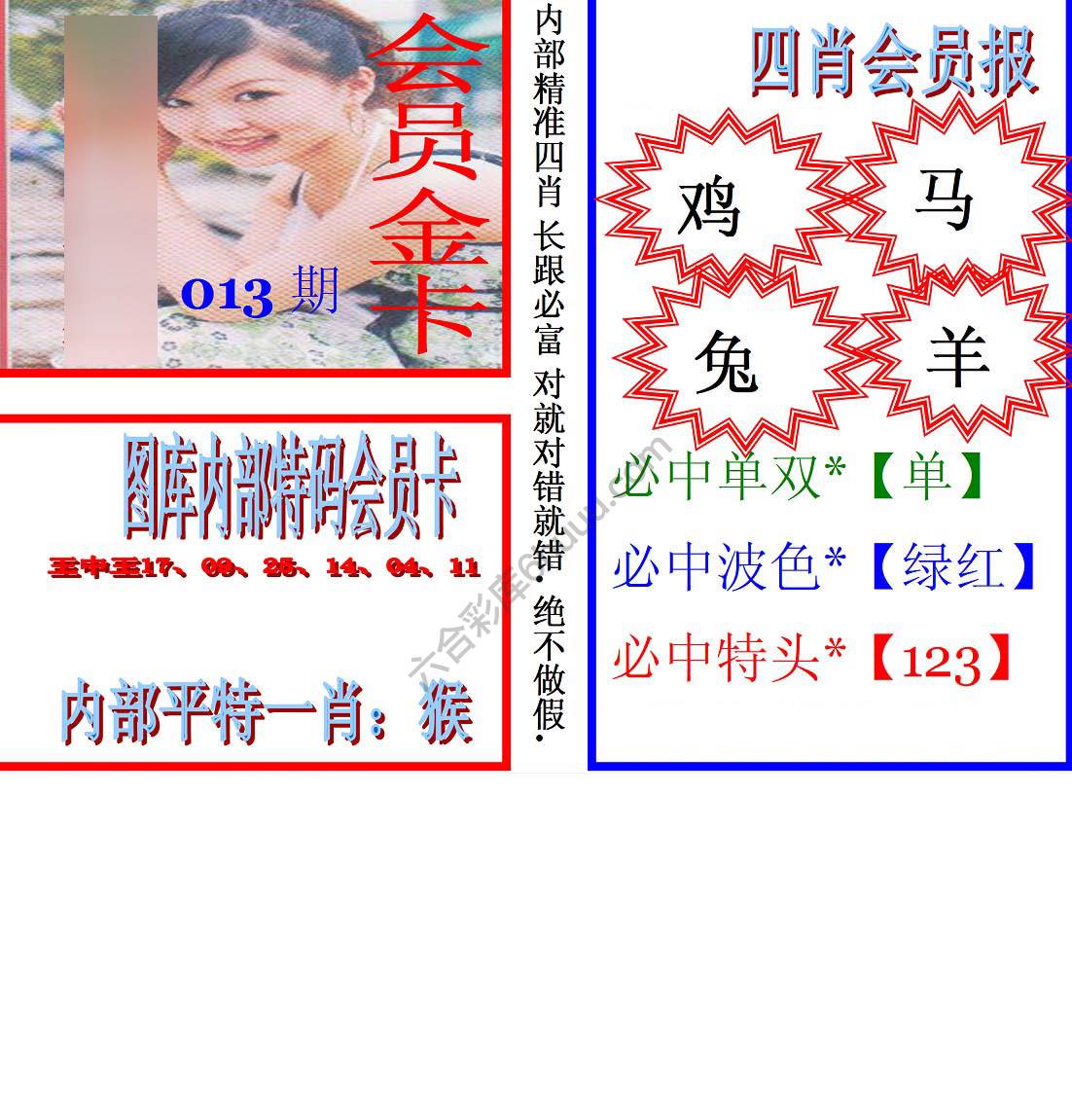 马经四肖会员报