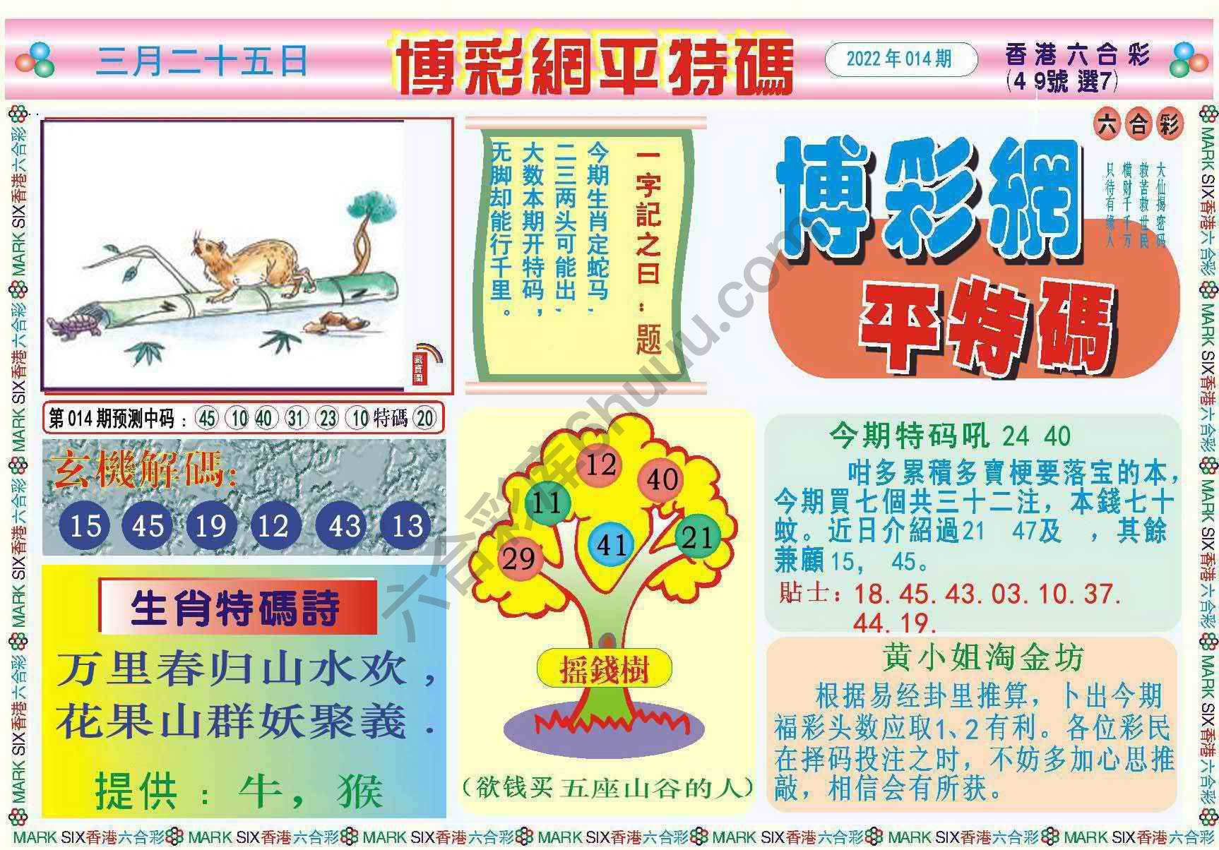 博彩网平特码