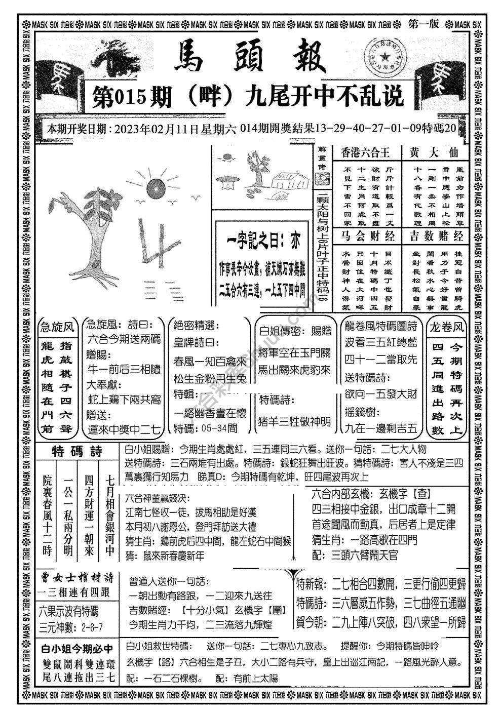 马头报