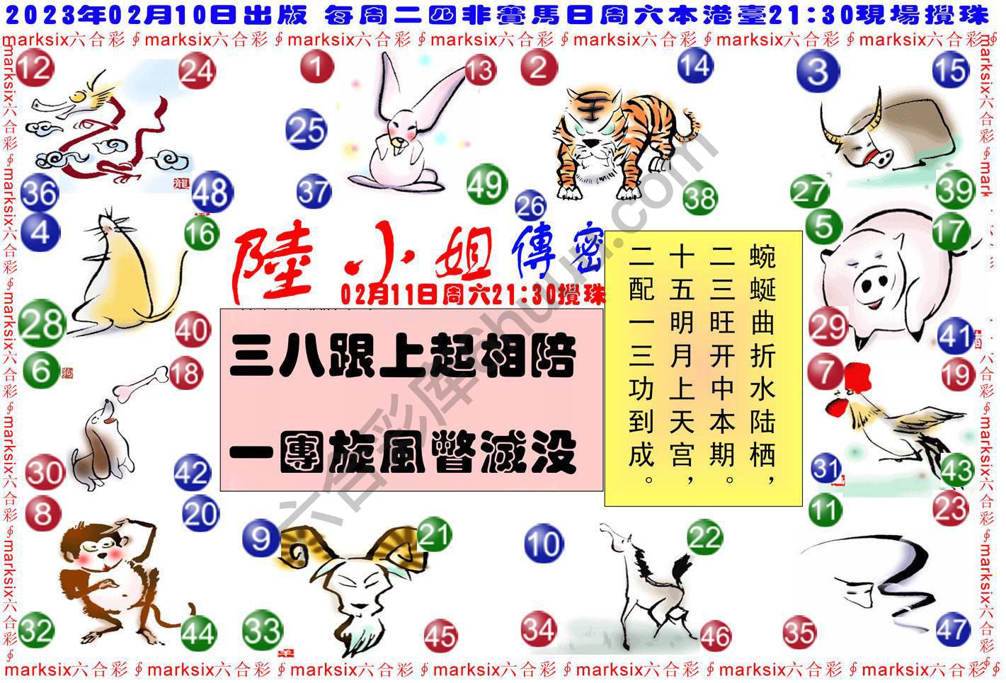 陆小姐传密