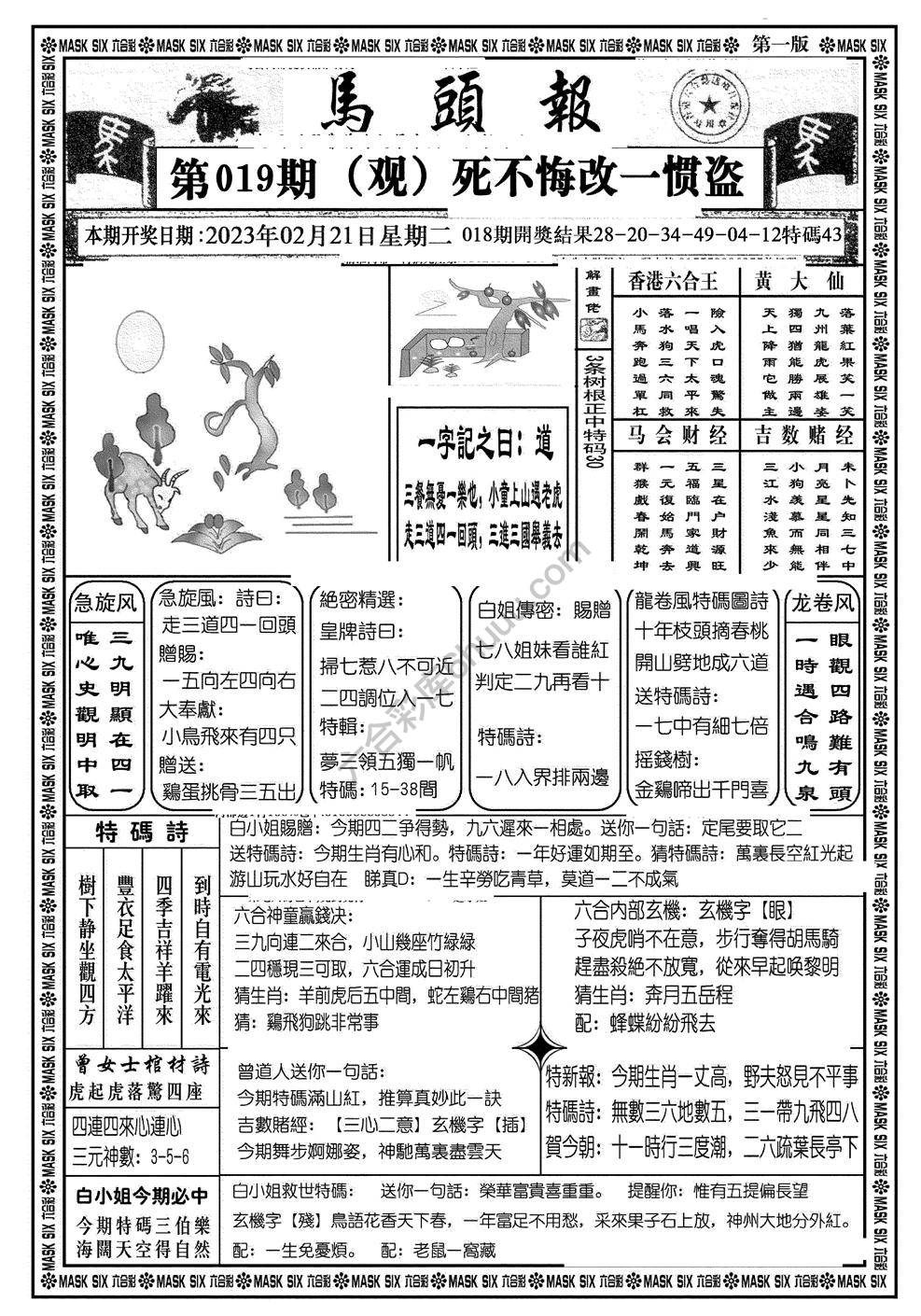 马头报