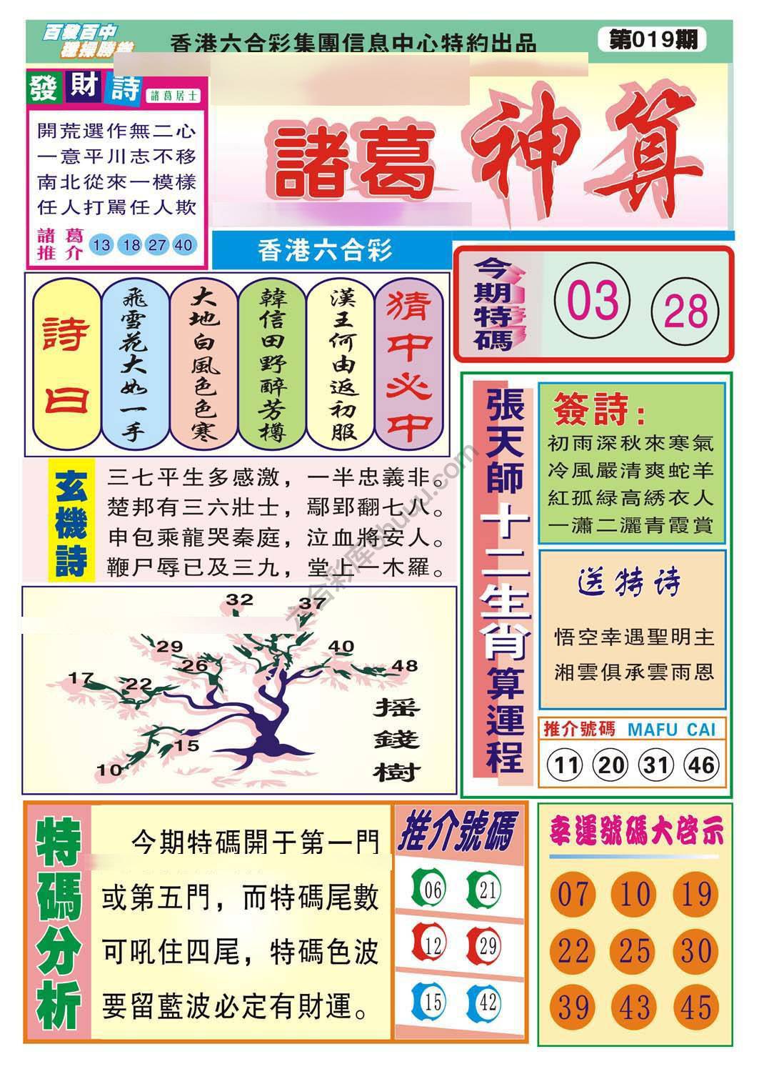 诸葛神算