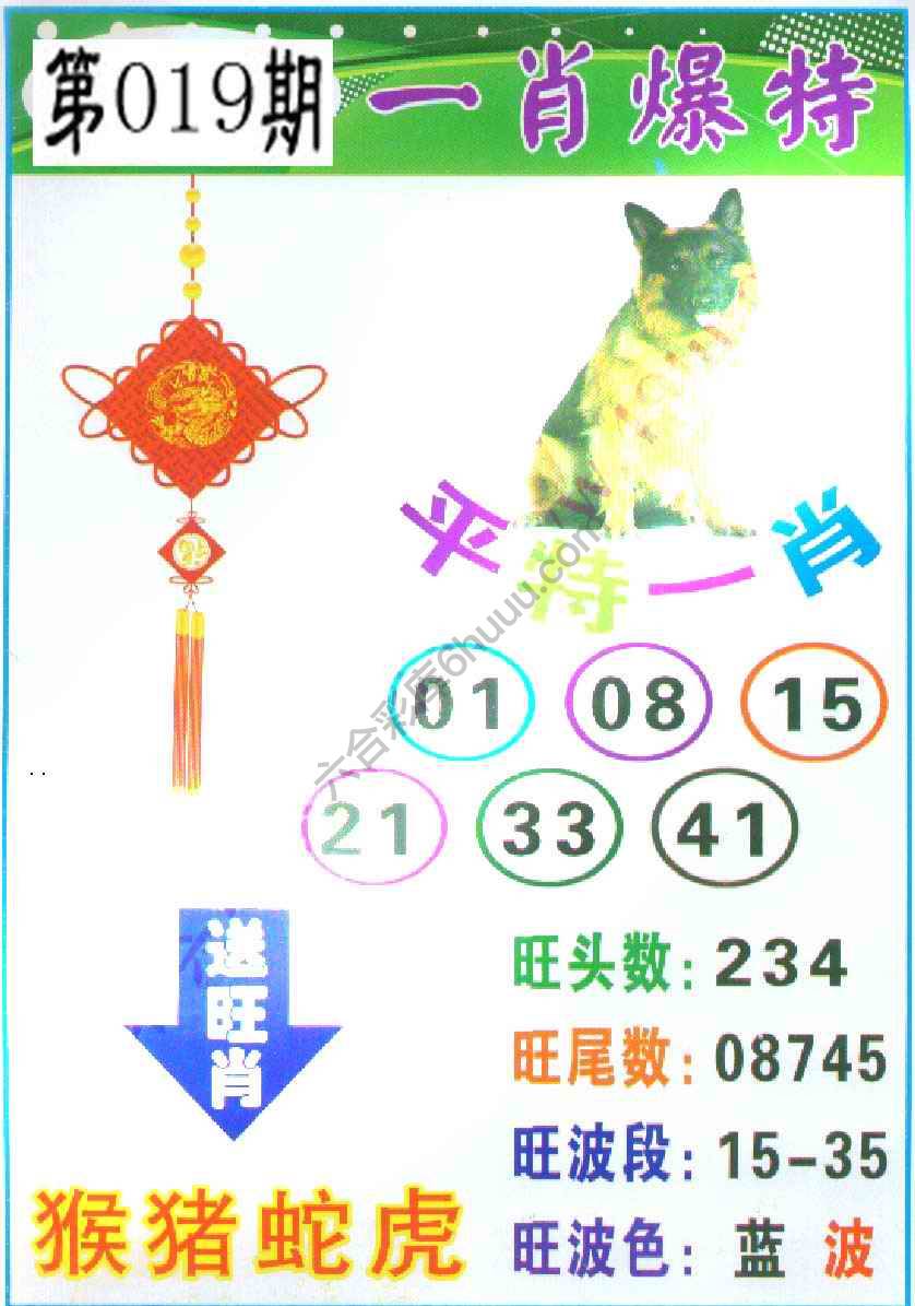 一肖爆特（新版）