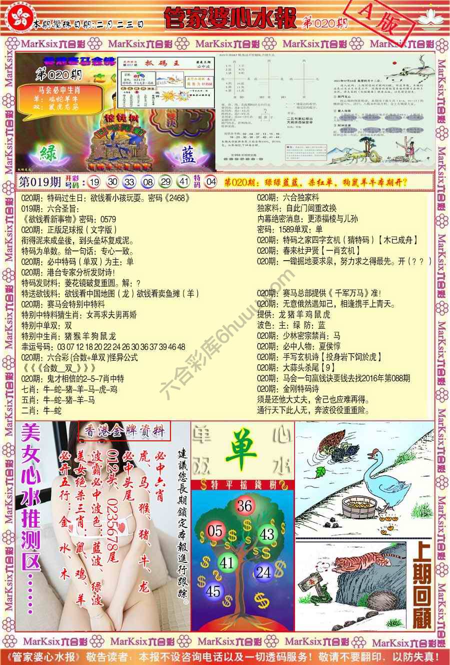管家婆心水报