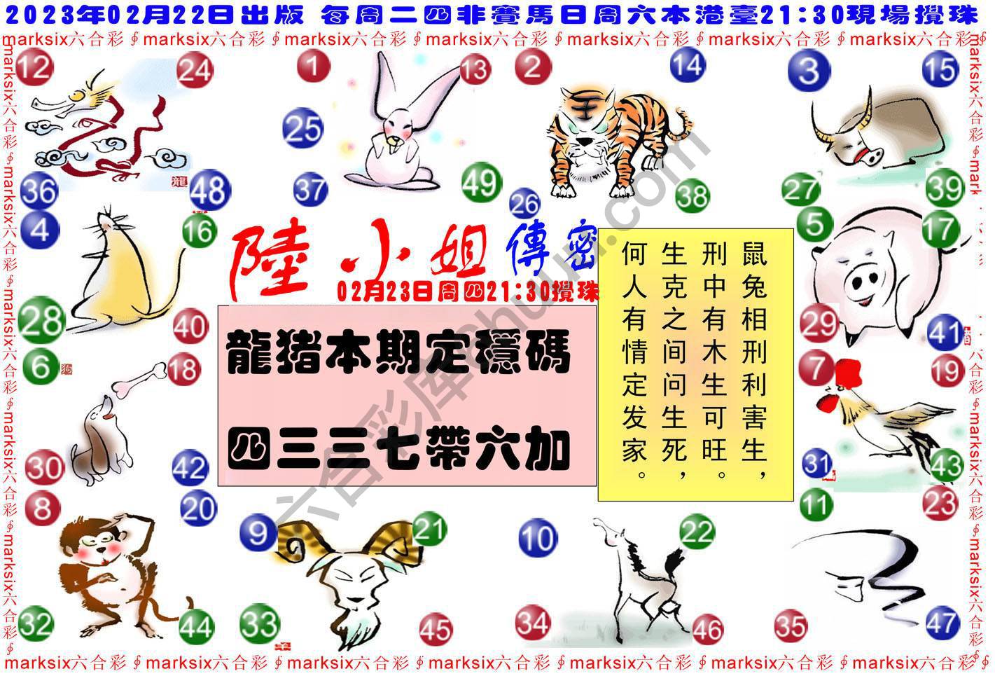 陆小姐传密