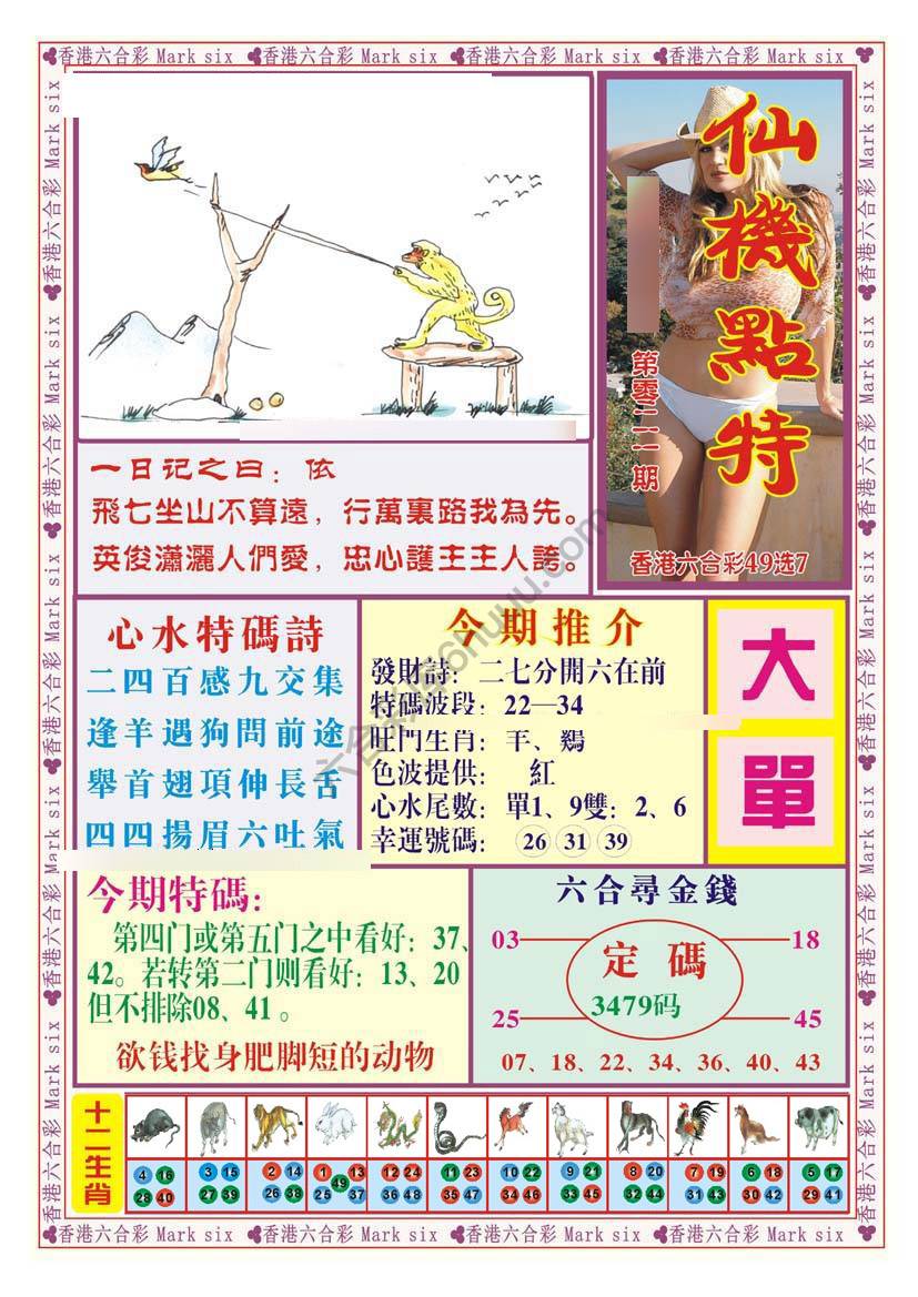 仙机点特