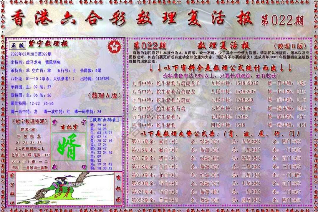 数理复活报