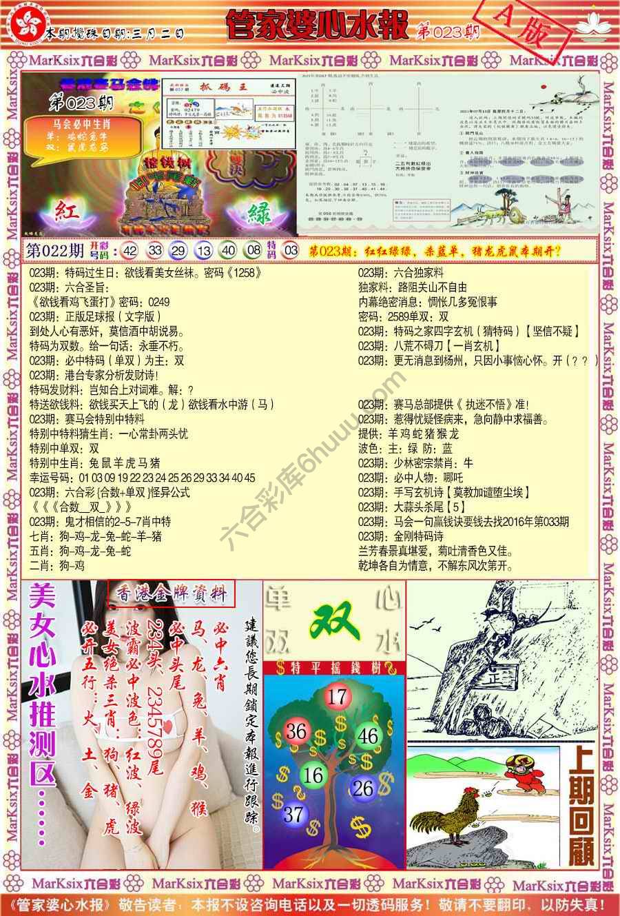 管家婆心水报