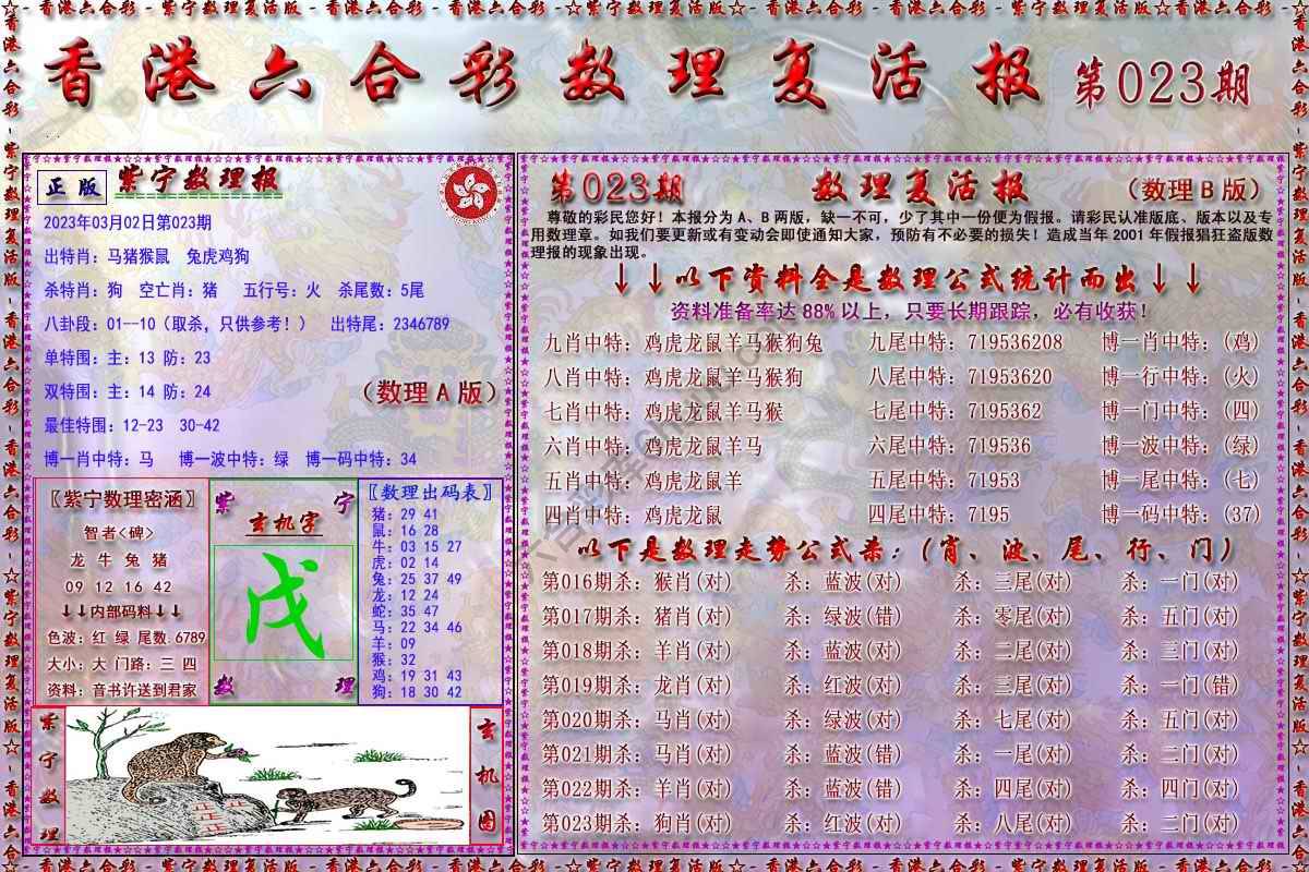 数理复活报