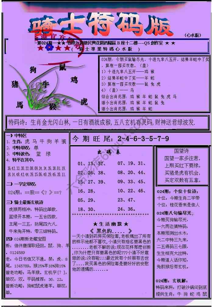 另类骑士特码版