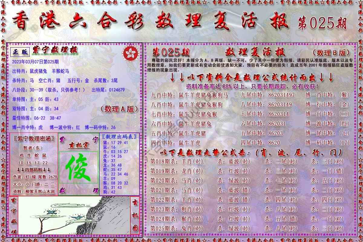 数理复活报
