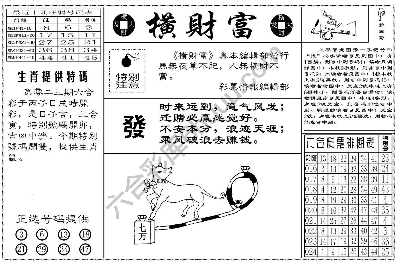 横财富