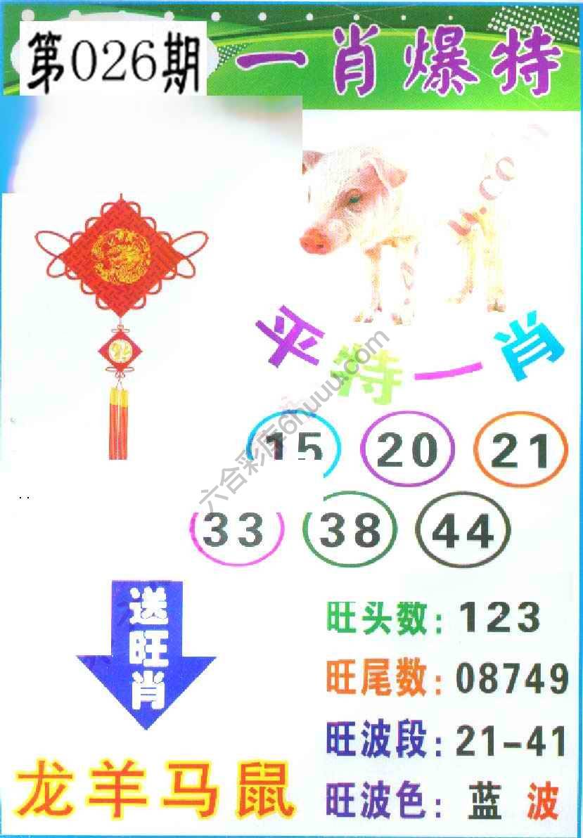 一肖爆特（新版）