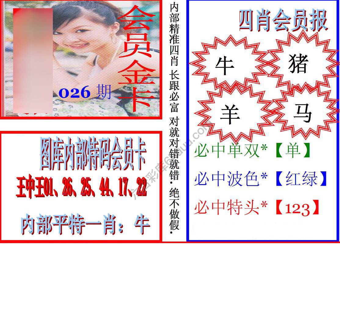 马经四肖会员报