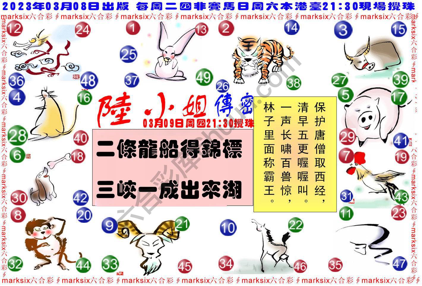 陆小姐传密